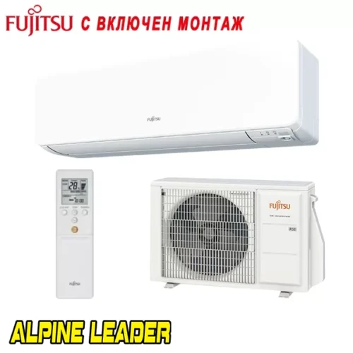 Хиперинверторен климатик Fujitsu ASYG14KGTF/ AOYG14KGCA WiFi, 14 000 BTU, Клас А++