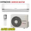 Хипернверторен климатик Hitachi RAK-XJ50RHAE/ RAC-XJ50WHAE airHome 800 WiFi, 18 000 BTU, Клас А++