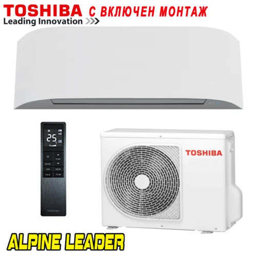 Хиперинверторен климатик Toshiba Haori White RAS-B13N4KVRG-E/ RAS-13J2AVSG-E1, 13 000 BTU, Клас А+++