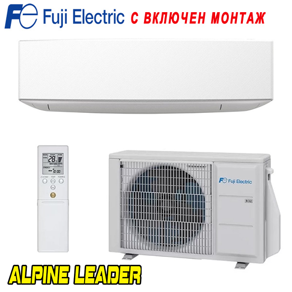 Инверторен климатик Fuji Electric RSG09KETE/ ROG09KETA, 9 000 BTU, Клас А++