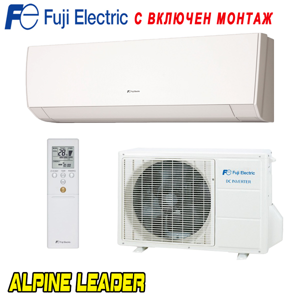 Инверторен климатик Fuji Electric RSG12LMCA/ ROG12LMCA, 12 000 BTU, Клас А++