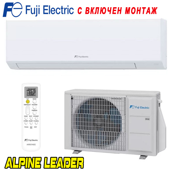 Инверторен климатик Fuji Electric RSH09KLTA/ ROH09KLTA, 9 000 BTU, Клас А++