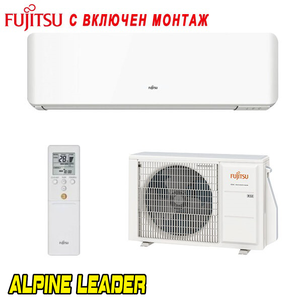 Инверторен климатик Fujitsu ASEG18KMTE/ AOEG18KMTA, 18 000 BTU, Клас А++