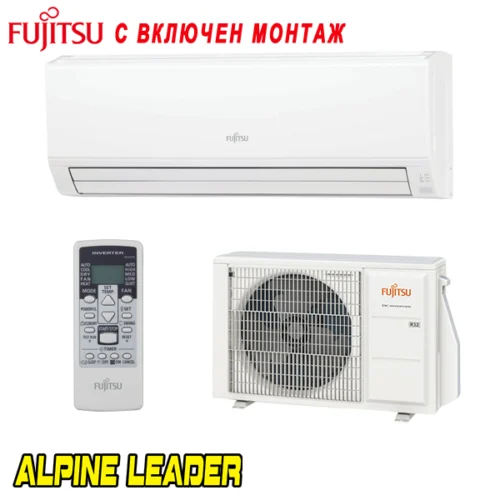 Инверторен климатик Fujitsu ASYG18KLCA/ AOYG18KLTA, 18 000 BTU, Клас А++