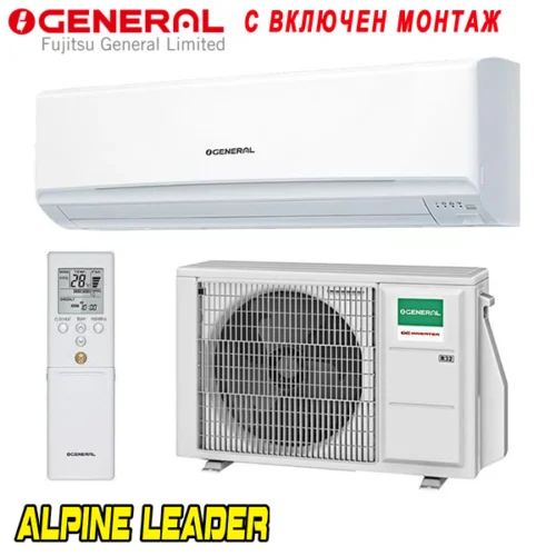 Инверторен климатик Fujitsu General ASHH30KMTB/ AOHH30KMTB, 30 000 BTU, Клас А++
