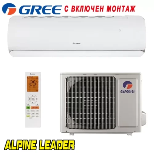Инверторен климатик Gree GWH09AECXD-K6DNA1A-I/ GWH09AECXD-K6DNA1A-O G-tech II, 9 000 BTU, Клас А+++