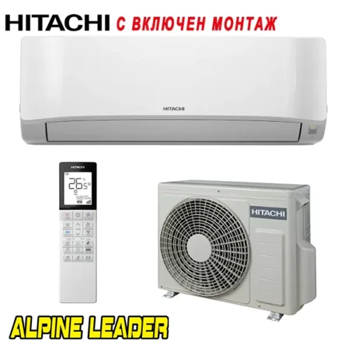 Инверторен климатик Hitachi RAK-DJ35PHAE/ RAC-DJ35PHAE airHome 400, 12 000 BTU, Клас А++