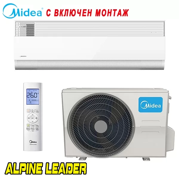 Инверторен климатик Midea Gaia GAIA-12HRFN8-I/ GAIA-12HRFN8-O, 12 000 BTU, Клас А+++