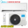 Инверторен климатик Midea Solstice EZ-12RD6-I/ EZ-12RD6H-O, 12 000 BTU, Клас А+++