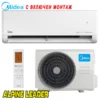 Инверторен климатик Midea Solunar EF-12RD1H/ MX1-12RD1H, 12 000 BTU, Клас А++