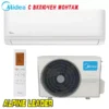 Инверторен климатик Midea Xtreme Heat Nordic AGN-12N8D1-IH/ X2AGN-12N8D6-OH, 12 000 BTU, Клас А+++