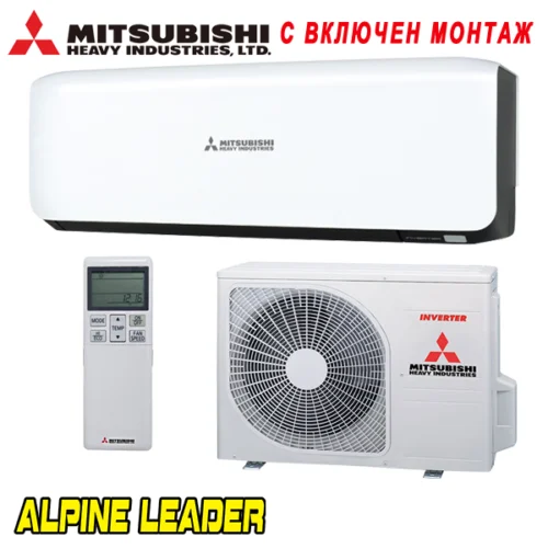 Инверторен климатик Mitsubishi Heavy Industries Premium SRK25ZS-WB/ SRC25ZS-W, 9 000 BTU, A+++