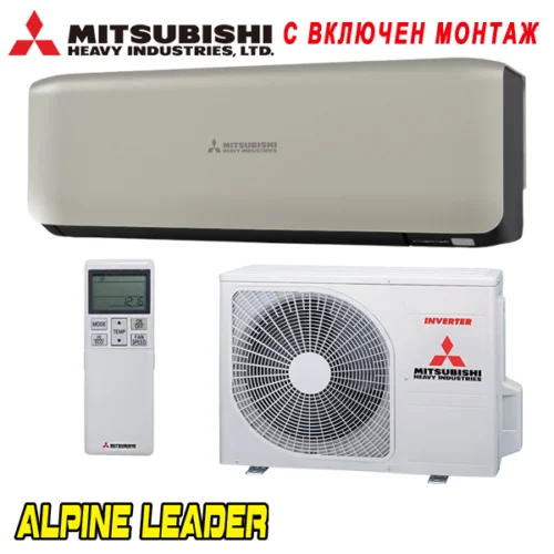 Инверторен климатик Mitsubishi Heavy Industries Premium SRK35ZS-WT/ SRC35ZS-W, 12 000 BTU, A++