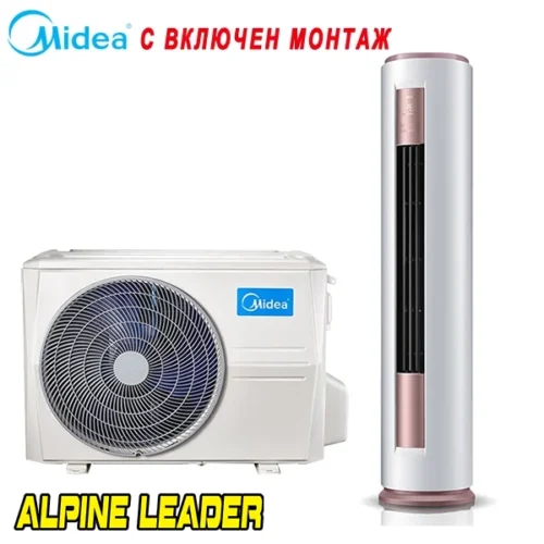 Колонен климатик Midea MFYA400-24HRFN8-QRDOW, 24 000 BTU