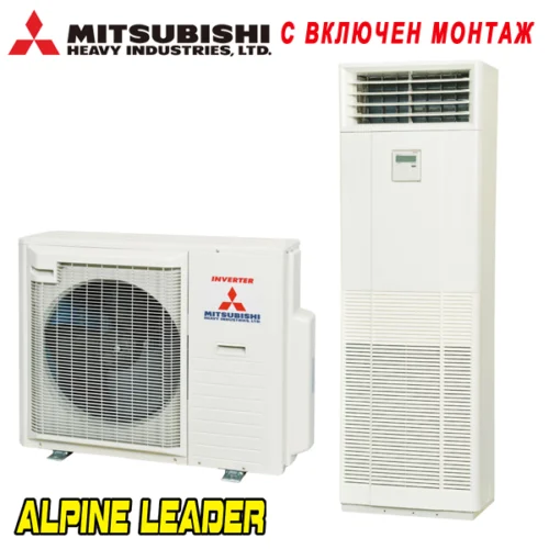 Колонен климатик Mitsubishi Heavy FDF100VH/ FDC90VNP-W Standard Inverter, 30 000 BTU