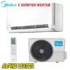 Инверторен климатик Midea Breezeless E CB1-09HRFN8-I/ CB1-09HFNX-O, 9 000 BTU, Клас А++