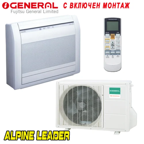 Подов климатик Fujitsu General AGHG14KVCA/ AOHG14KVCA, 14 000 BTU, Клас А++